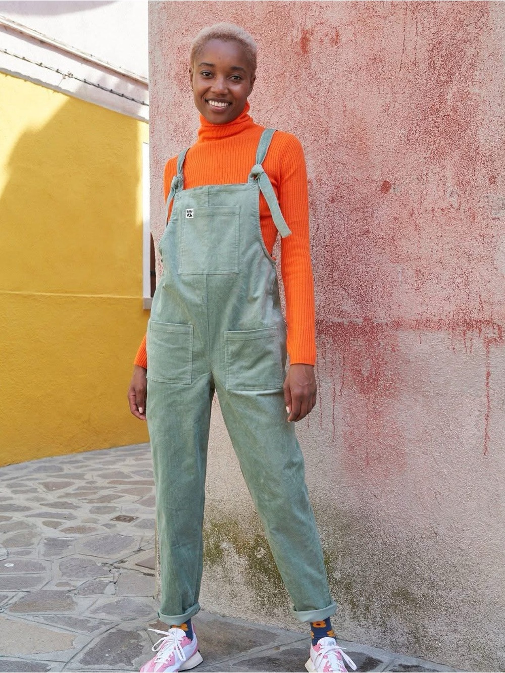 Lucy and Yak Corduroy Overalls Dungarees